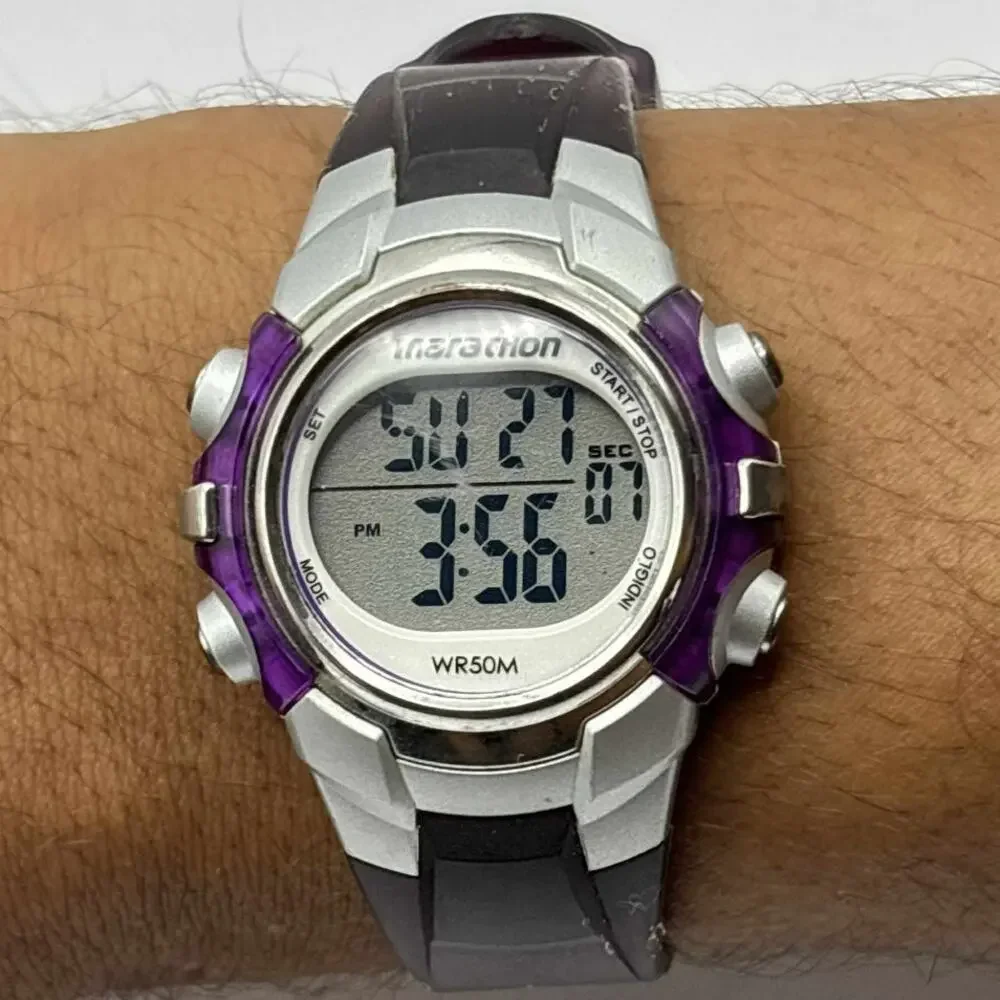 Purple Marathon Digital Watch